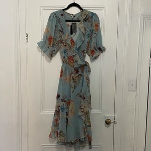 NWT Whimsical Blossom Buffalo David Bitton dress Size LG